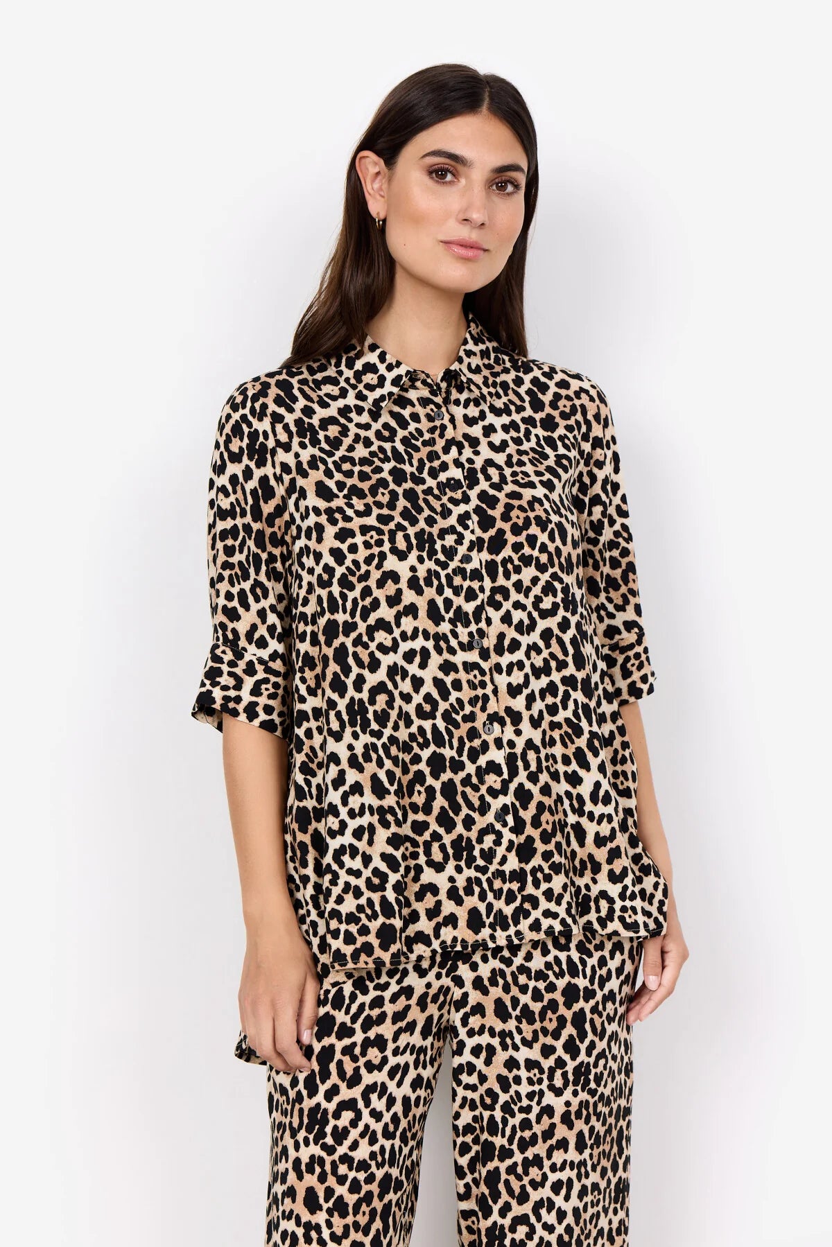 PIETTA 2 Shirt Leopard Print