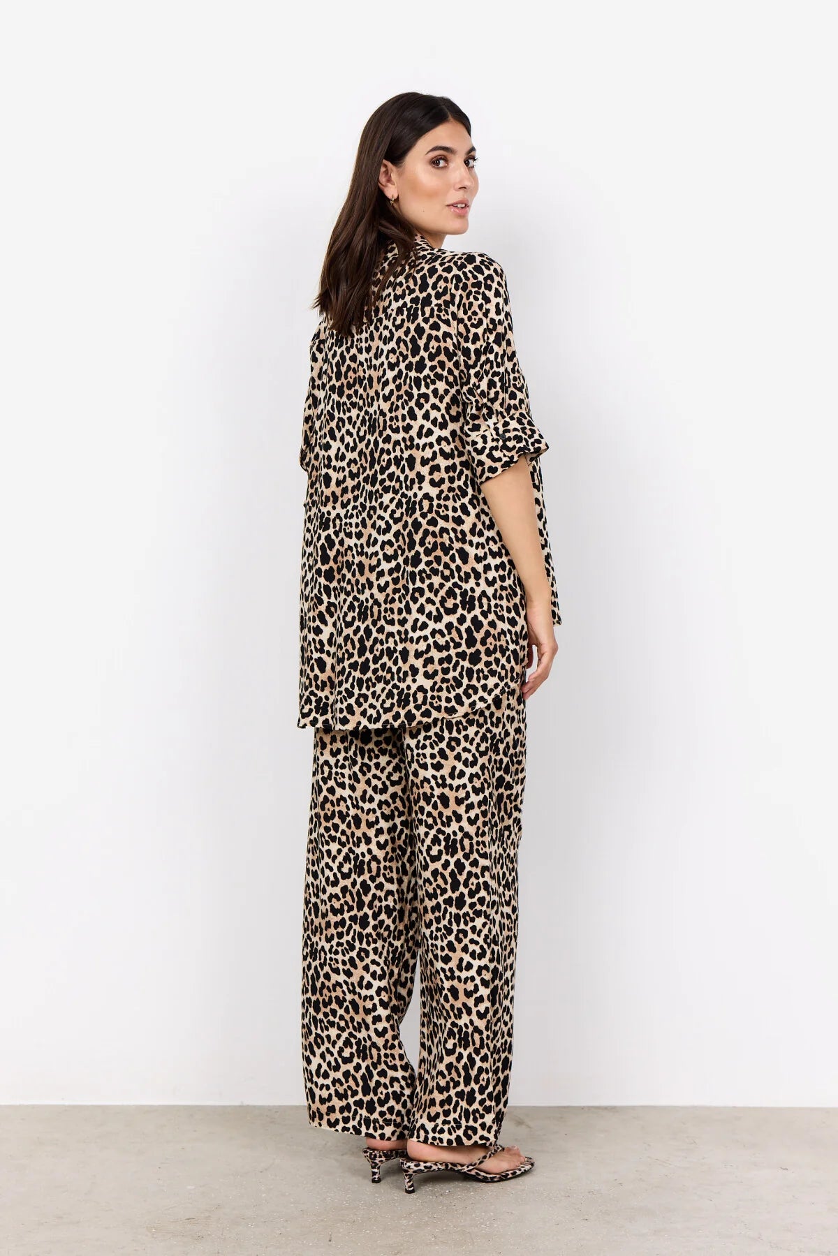 PIETTA 2 Shirt Leopard Print