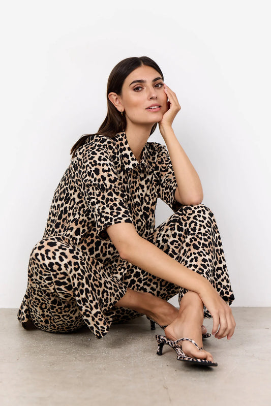 PIETTA 2 Shirt Leopard Print