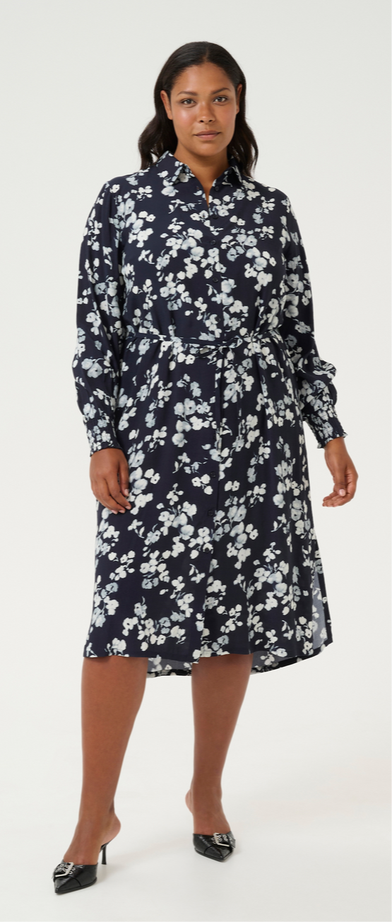 KCAlicia Shirt Dress Curvy