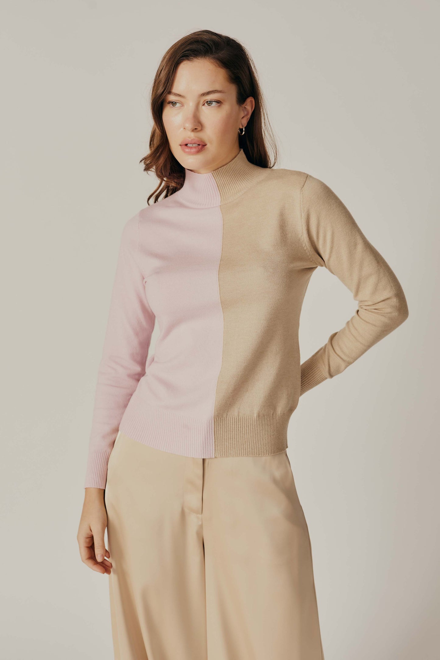 SILENE COLORBLOCK SWEATER