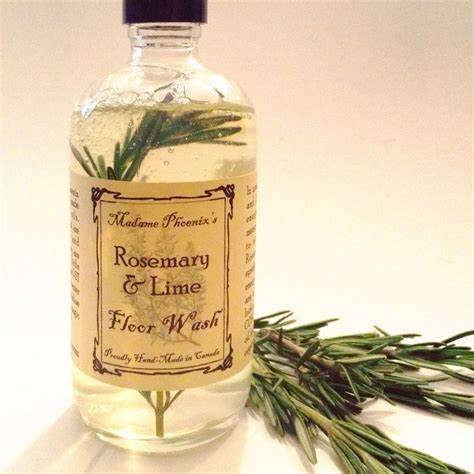 Rosemary and Lime All Natural Spiritual Aromatherapy Floor Wash - 250ml