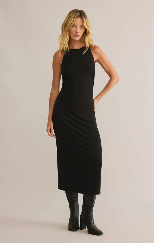 Adison Rib Midi Dress