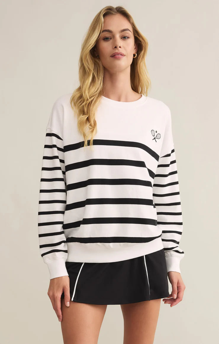 Courtline Sweatshirt