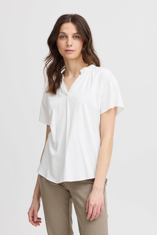 FRJUSTINA BL 1 BLOUSE WITH SHORT SLEEVE