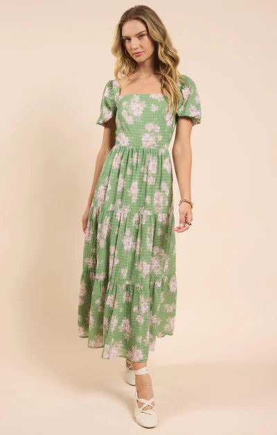 Rainy Days Tiered Maxi Dress